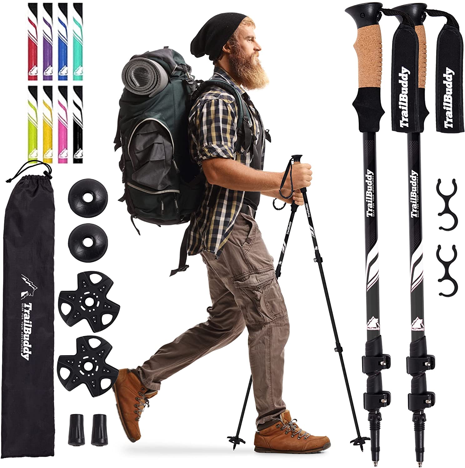 5 TrailBuddy Trekking Poles