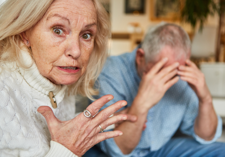 grandparents in shocked expression signs of toxic grandparents