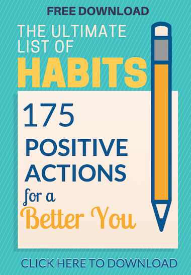 free download image of list of 175 good habits