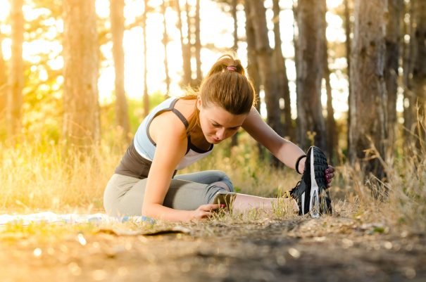 woman stretching, how to gain confidence