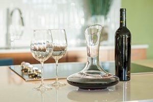 Le-Chateau-Wine-Decanter-100手吹铅 - 无铅水晶玻璃葡萄酒 - 克拉美 -  0-2