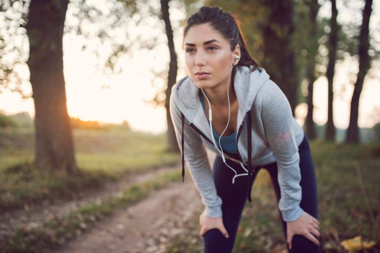 woman running, how to develop good habits