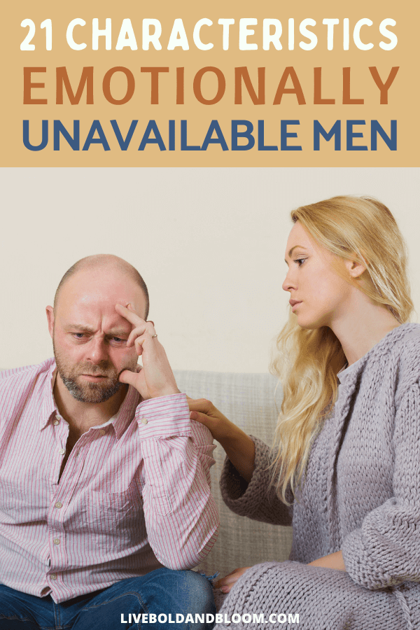 阅读这篇文章关于情绪不可用的人的特征。如果你想要与男人的亲密关系，请注意这些迹象。