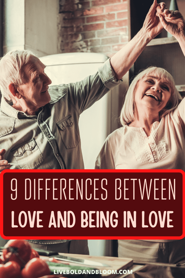 爱和在关系中的爱情之间有什么区别？它们的不同方式不同。查看我们两个之间的9个差异列表。