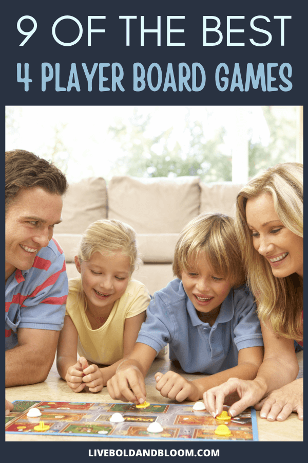 四位玩家棋盘游戏适用于所有允许每个人参加的平均尺寸的家庭。我们汇总了最佳的4人棋盘游戏列表，以获得无尽的乐趣。