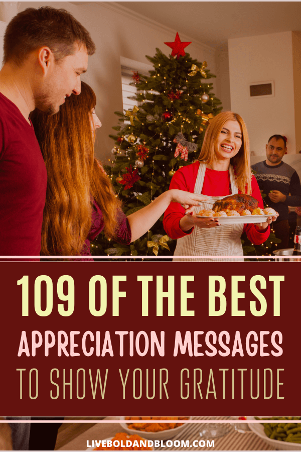 Let the people you care about know how grateful you are for them with a thoughtful message that expresses your feelings and appreciation towards them.