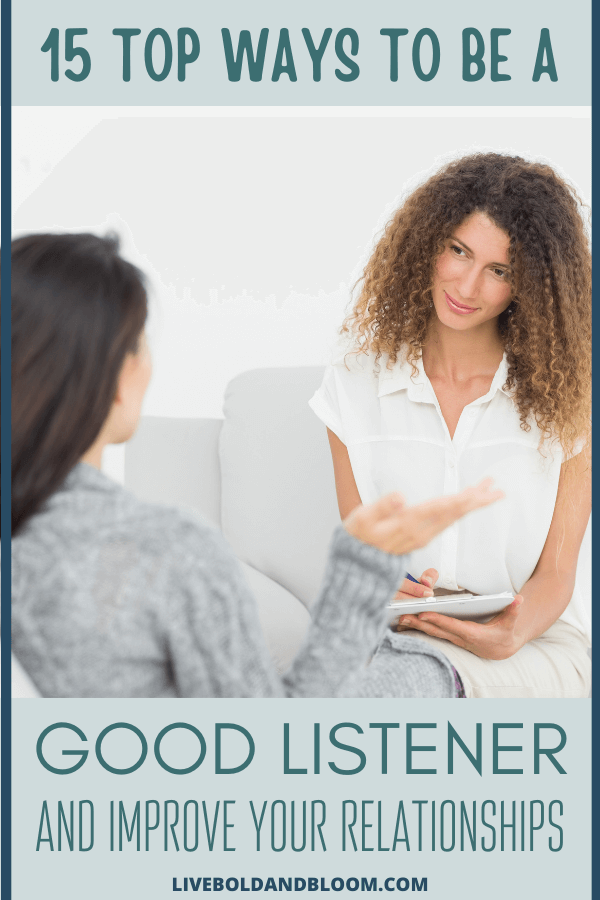 今天，很难重点谈话。成为一个好的听众是一个很棒的技能。在对话中使用这些强大的聆听技巧。