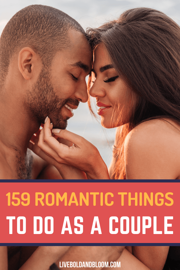 Our mega list of romantic things to do for your date night. Rekindle your romance by planning fun activities as a couple that brings you even closer together.