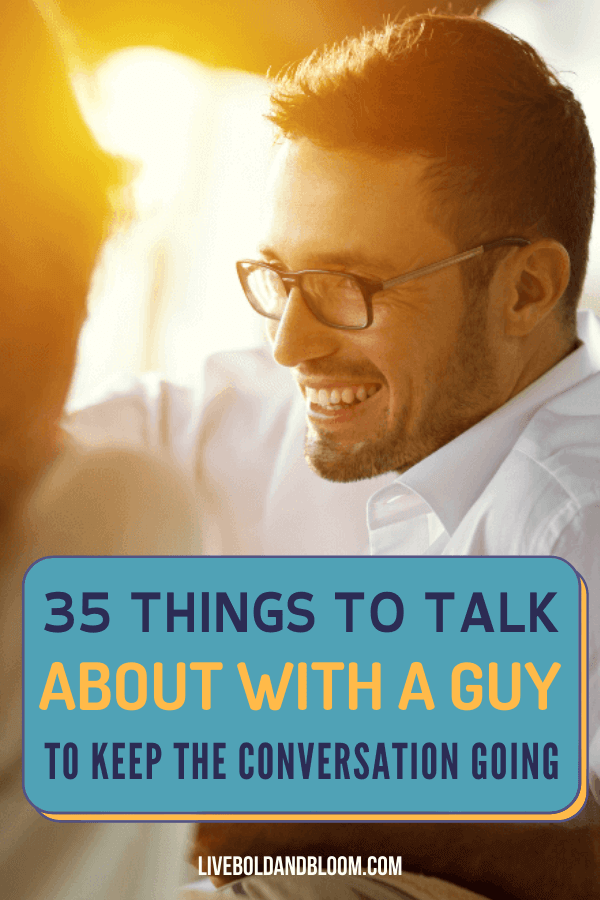 你想和那个人一起谈话吗？阅读这篇文章并发现与一个人一起谈论许多事情。