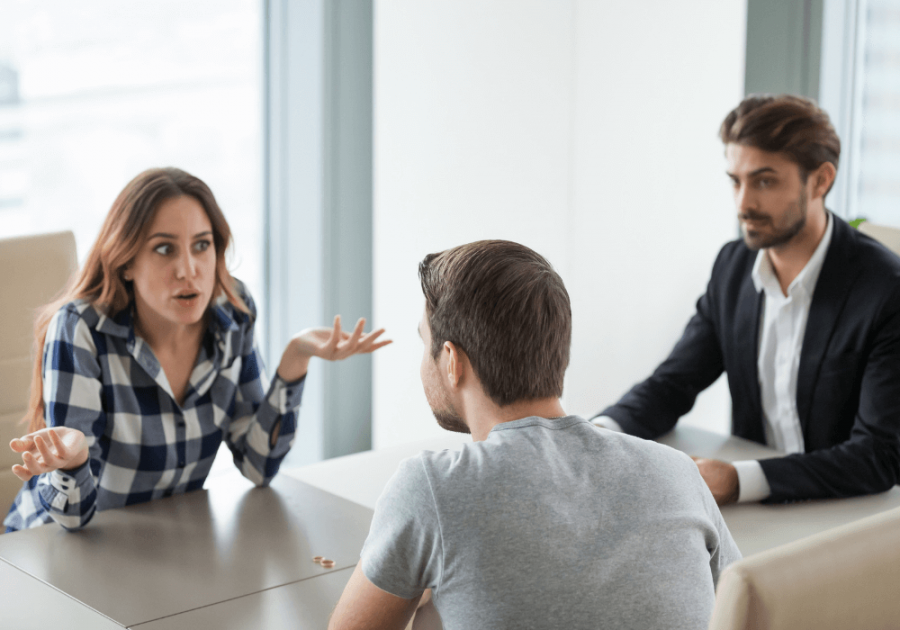 couple fighting while counselling Examples Of unhealthy boundaries with ex wife