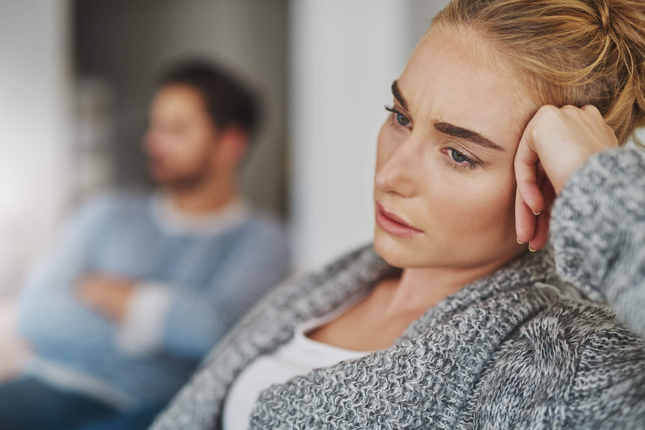 couple worried about marriage gaslighting phrases in relationships