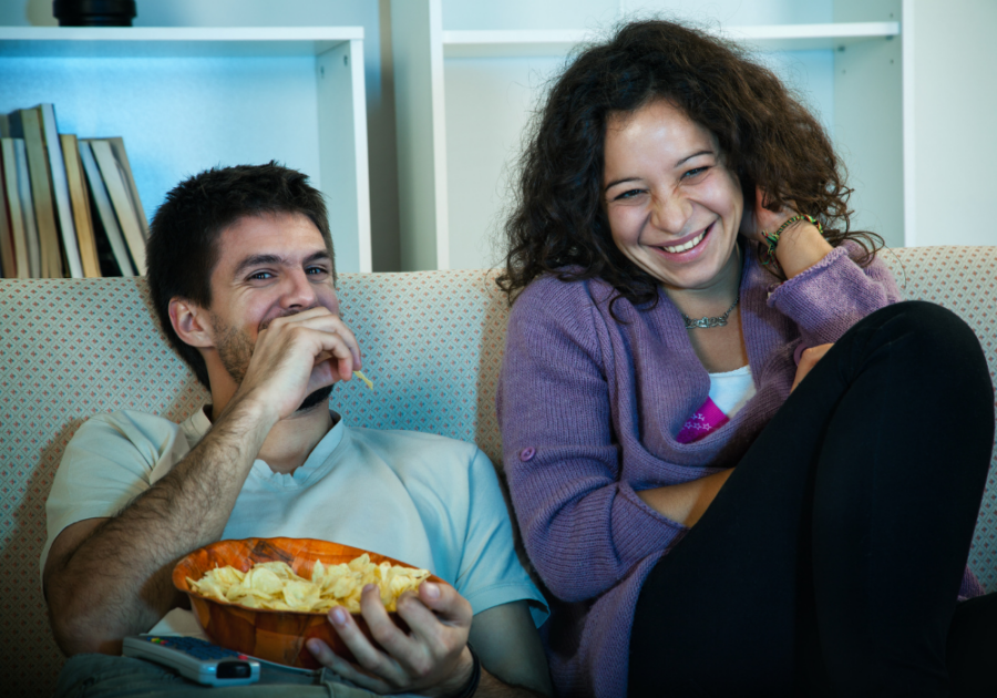 friends watching movie boundaries for being friends with an ex