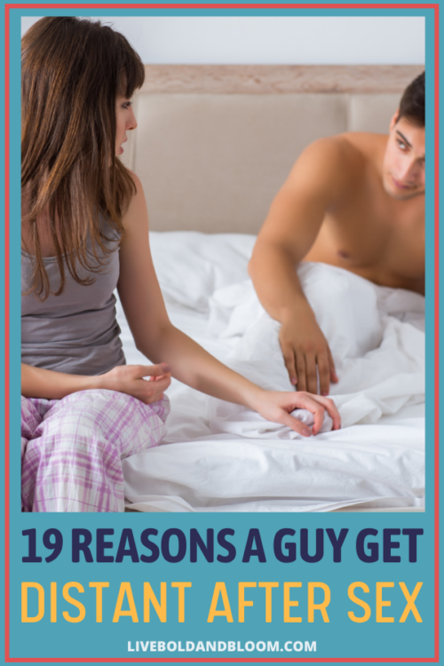 Why do guys distance themselves after intimacy? Find out the answer to this question as you read this post and also some signs that he is pulling away from you.