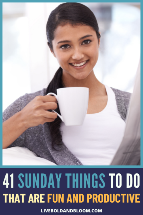 It's the weekend! Are you looking for fun things to do? Check this post and see some of the things to do on a Sunday and have that fun rest day.
