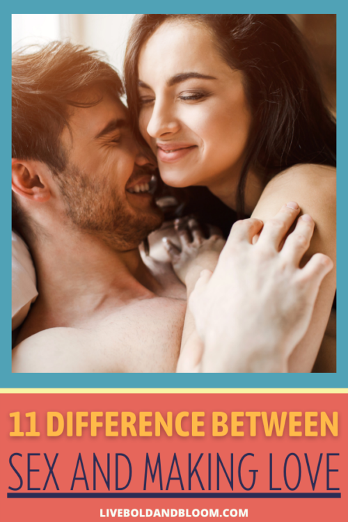 Are you doing casual sex or making love? Find out the difference between sex and making love and identify which one are you having.