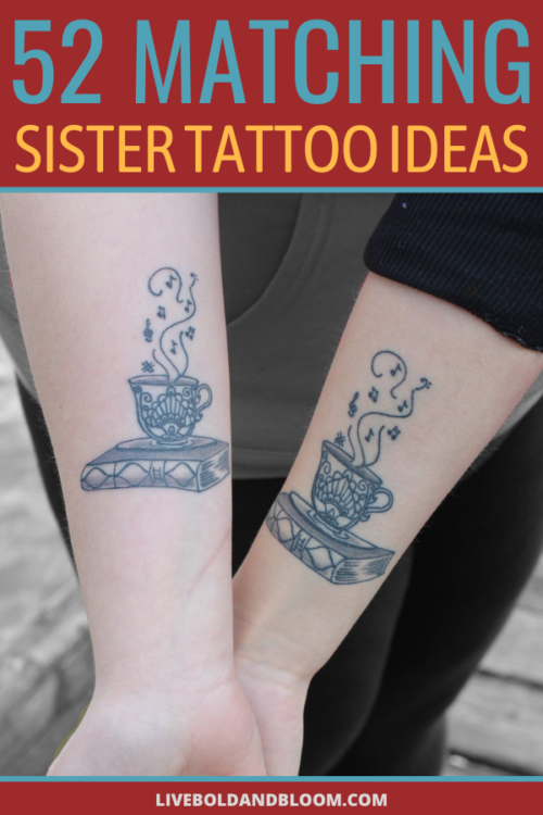 用我们在这篇文章中收集的姐妹纹身点子来展示你和姐姐之间无条件的关系。