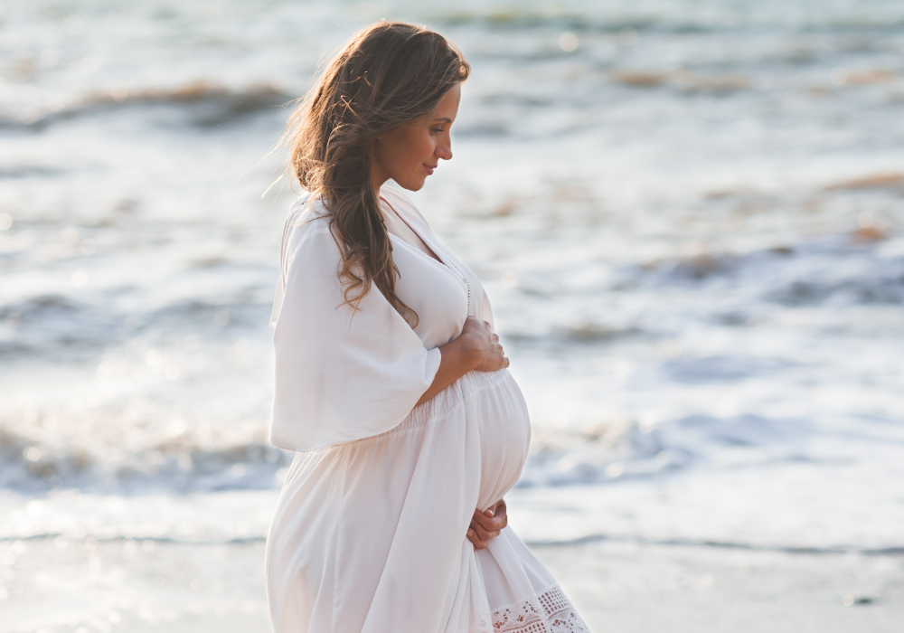 孕妇被海滩确认怀孕