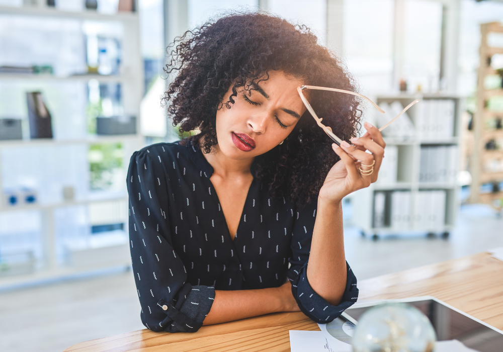 woman tired setting boundaries quotes