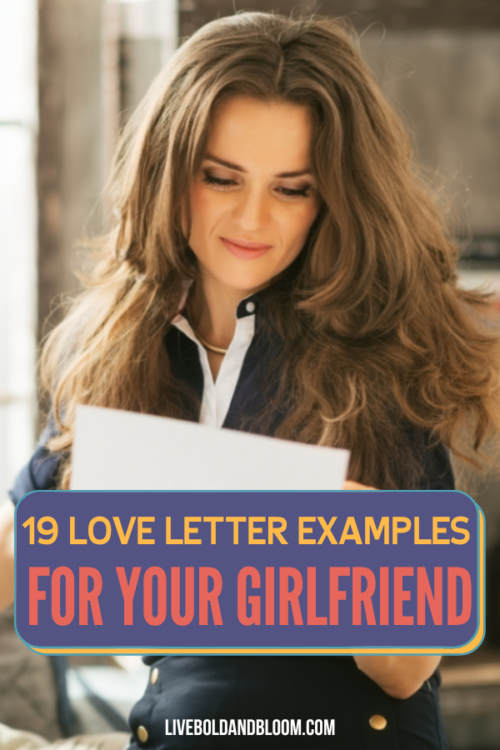 你需要给你女朋友写点什么吗?这里有一些给你女朋友的情书，你可以试着让她感到被爱。