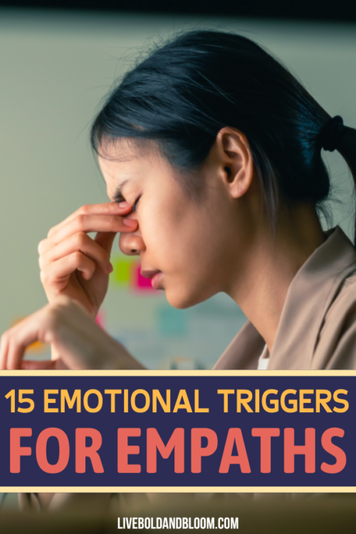 If you care for an empath, then you should take note of these triggers for empaths that will end up hurting them.
