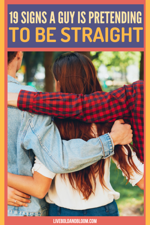 What are the signs a guy is pretending to be straight? Read this post to find out. Plus, some tips on how to respect their orientation.