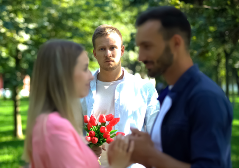 couple at wedding She Is Pretending To Love You