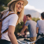 woman happy cycling How to Make a Guy Regret Ghosting You