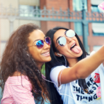 woman posing for selfie Types of Friendships