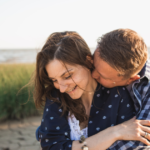 woman hugging woman and kissing her neck Aquarius and Virgo Compatibility