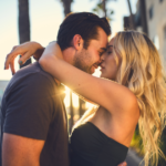 couple kissing outdoors Sure Signs An Affair Is Getting Serious