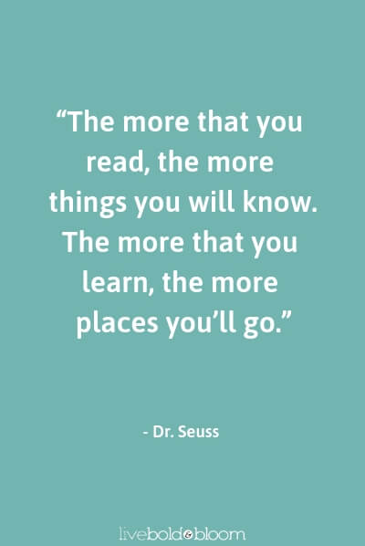 Dr. Seuss quote quotes for kids