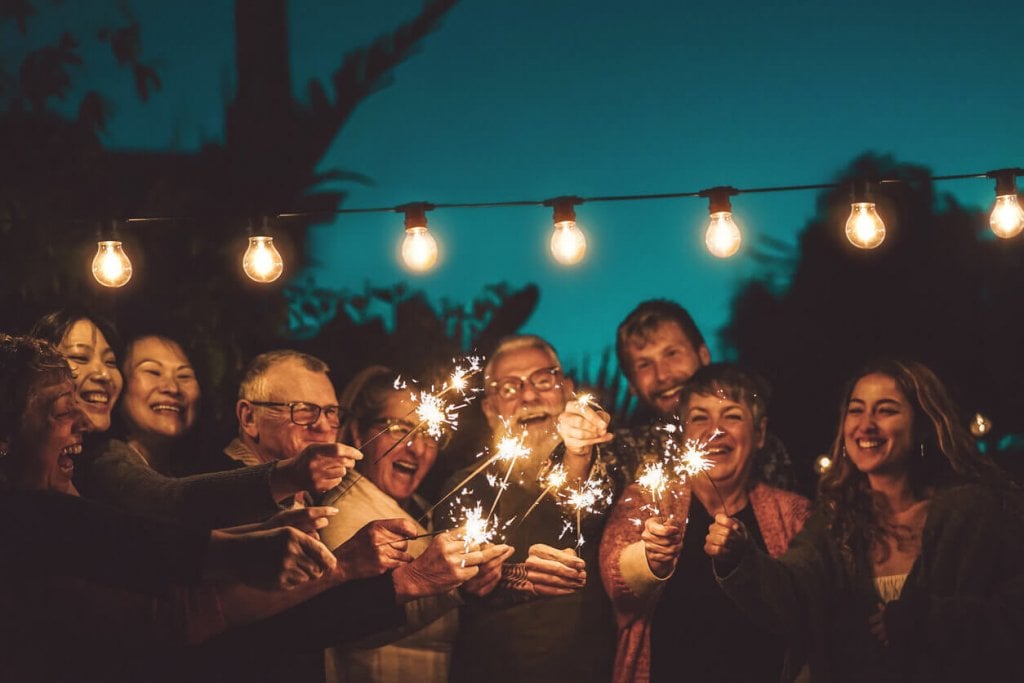 outdoor party fireworks what to write in a retirement card for a friend