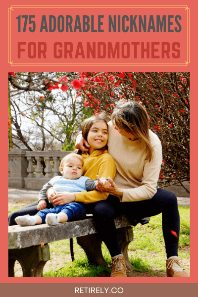 You are the cool grandmother that wants a cute call sign for your grandkids to call you. Check out these cute nicknames for grandma kids would love to use.