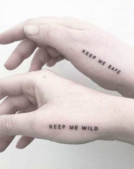 meaningful tattoos for best friend