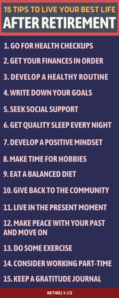 How will you live your life after retirement? Get by and be happy with these tips you can find in this post.