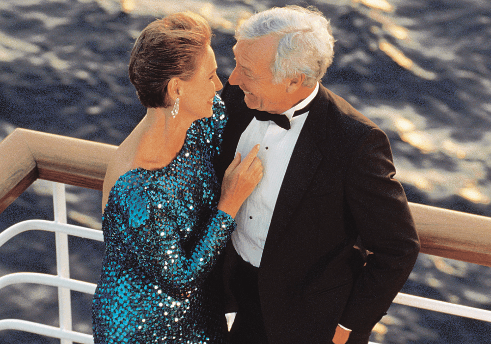 senior couple in a luxurious party luxury retirement gifts for him