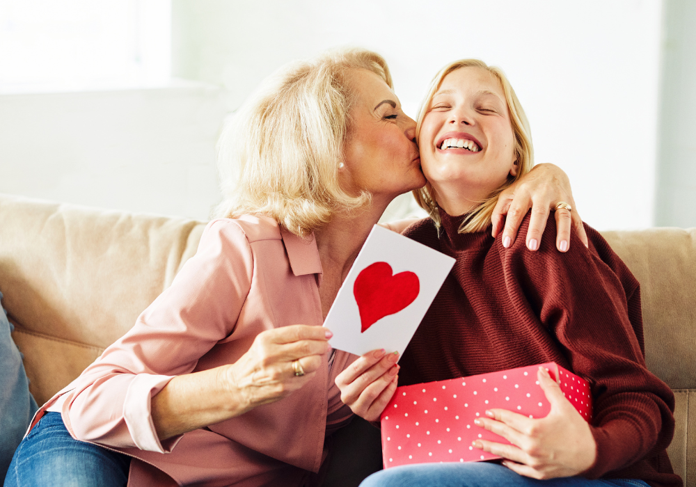 older woman kissing young girl on cheek Birthday Wishes for Your Granddaughter